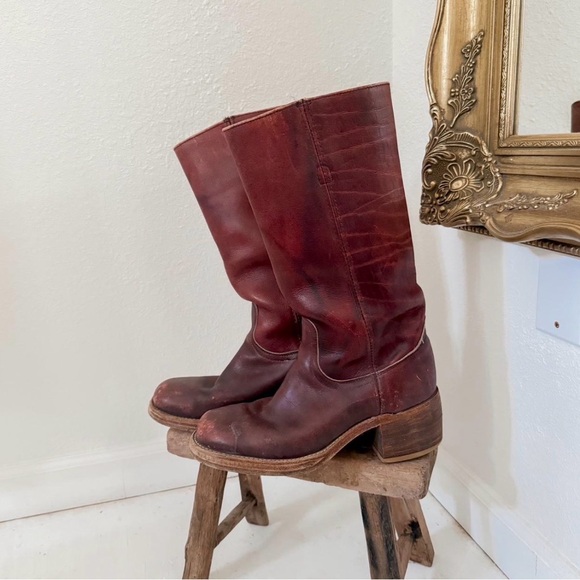Frye Shoes - 70s Vintage Frye Campus Boots